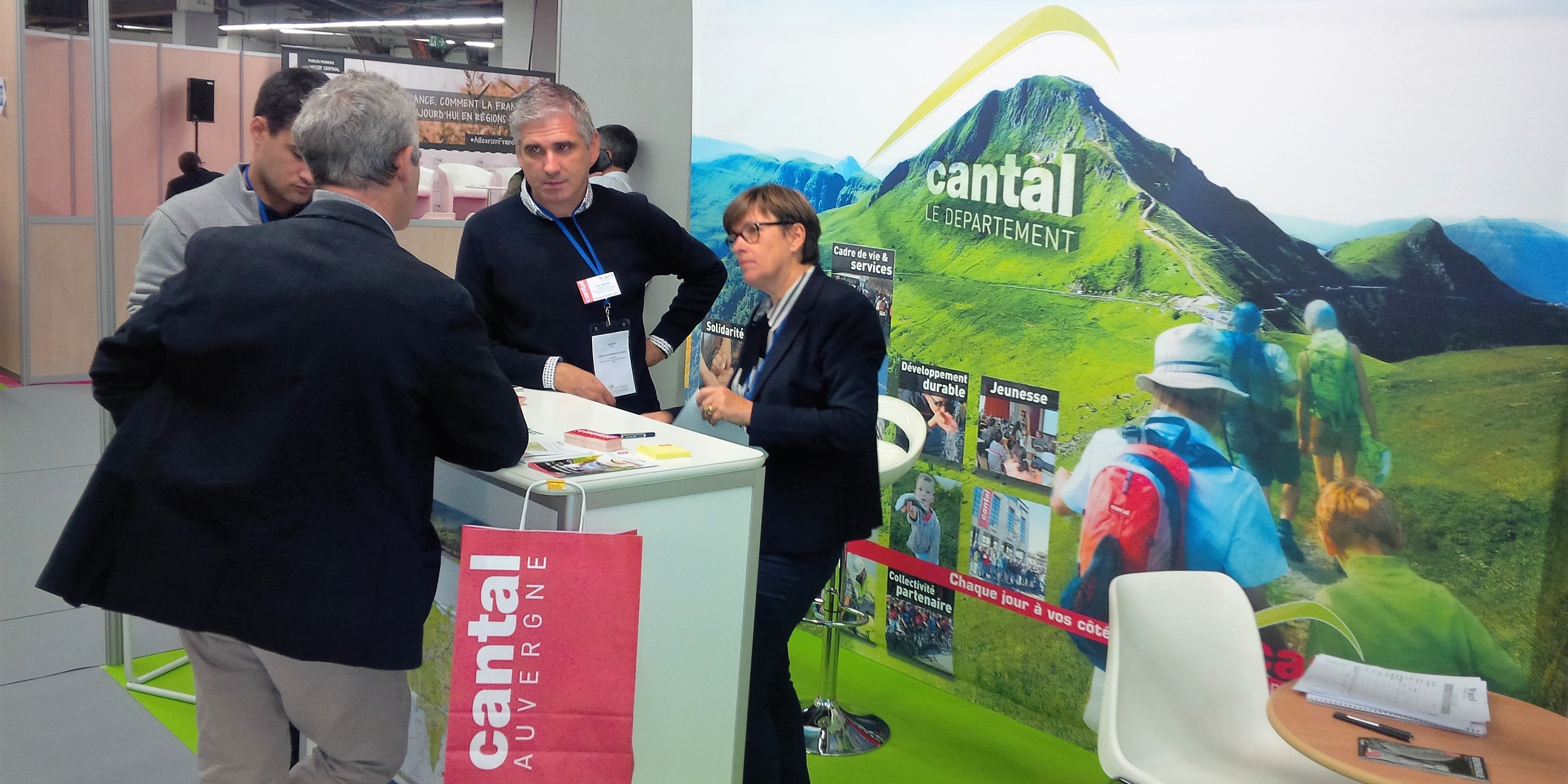 Le Cantal au salon "Parcours France" à Paris