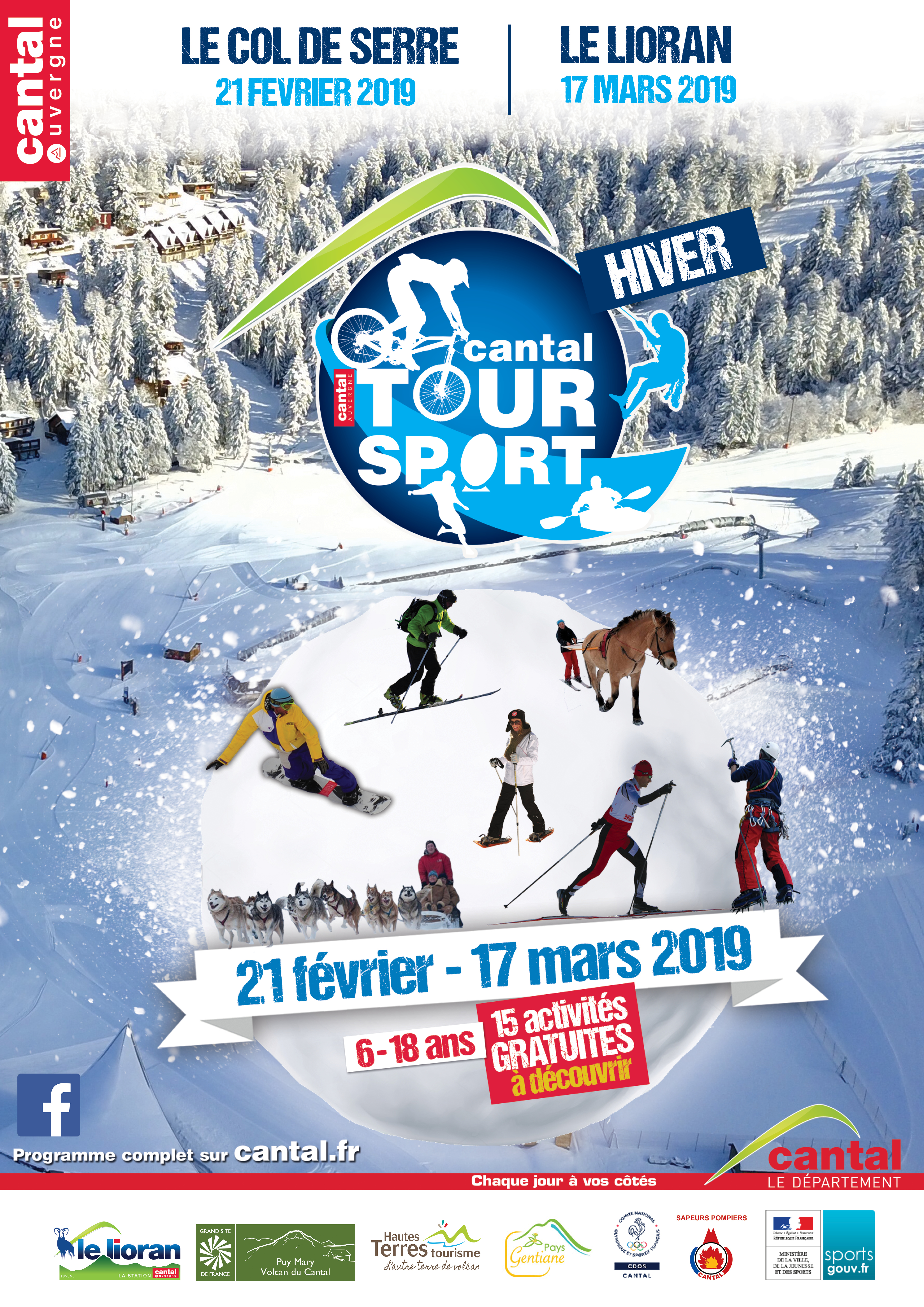 Le Cantal Tour Sport passe en mode Hiver !