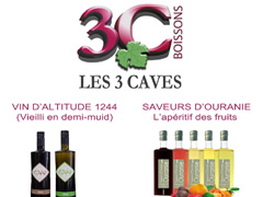 Les trois caves